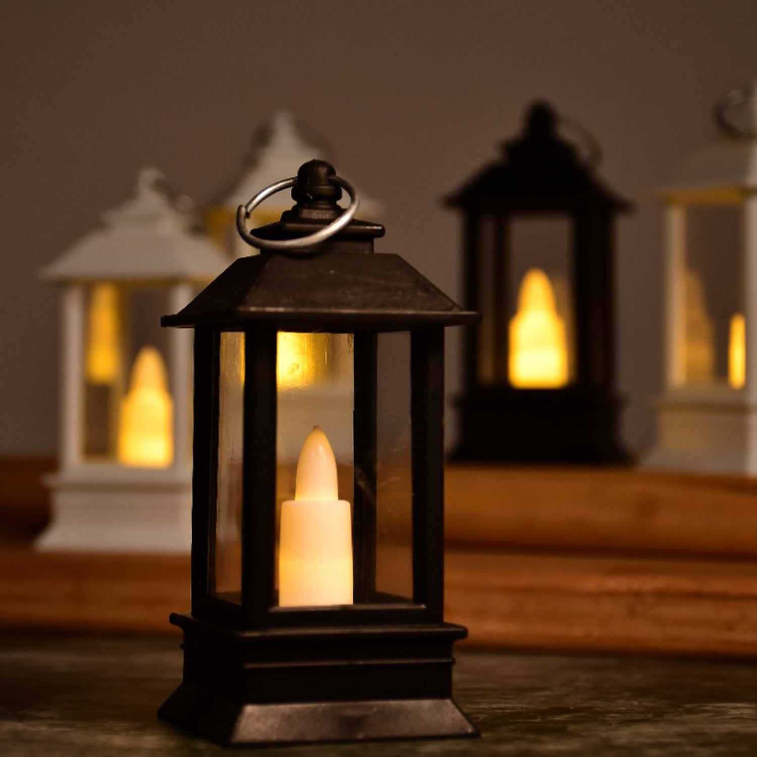 6555 Classic Style Lantern With Artificial Rustic Battery-Operated Flameless Candle Light For Home Decoration - Good For Indoor & Outdoor Use (Pack of 24) DeoDap 6555 Classic Style Lantern With Artificial Rustic Battery-Operated Flameless Candle Light For Home Decoration - Good For Indoor & Outdoor Use (Pack of 24) DeoDap